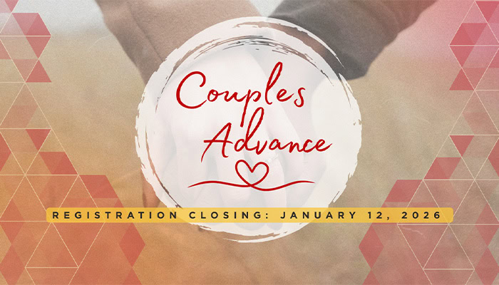 Couples Advance—Registration Closing Soon!