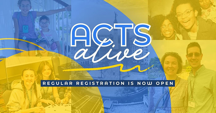 Acts Alive—Register Today!